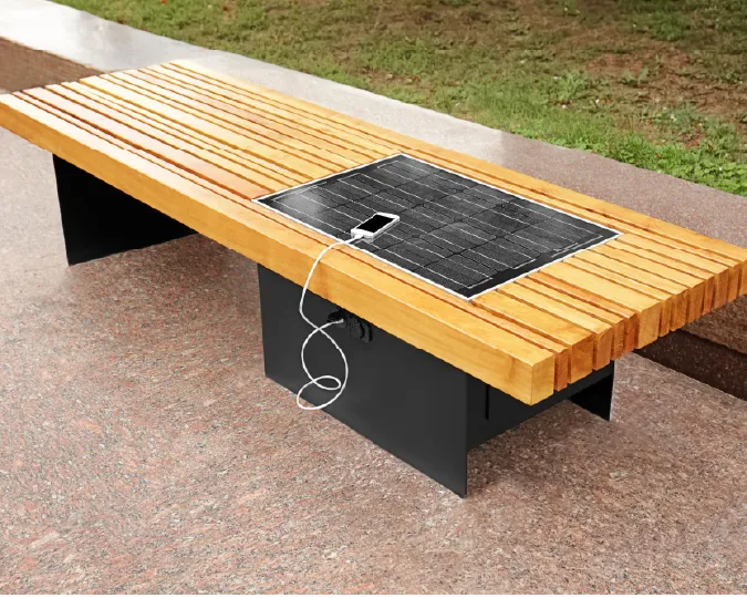 5. Smart Benches